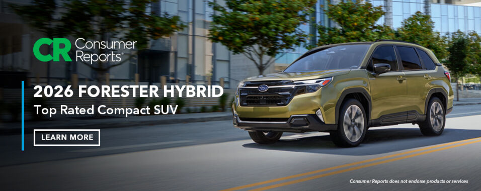 See how the 2026 Subaru Forester compares to other Compact SUVs in their ratings.